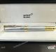 Premium Quality Copy Mont Blanc Homage To Victor Hugo Fountain Silver Gold Pen (5)_th.jpg